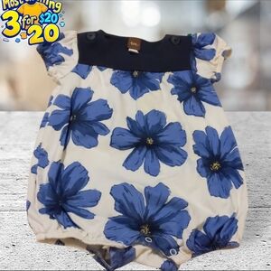 Tea one piece onesie/romper size 12-18 months